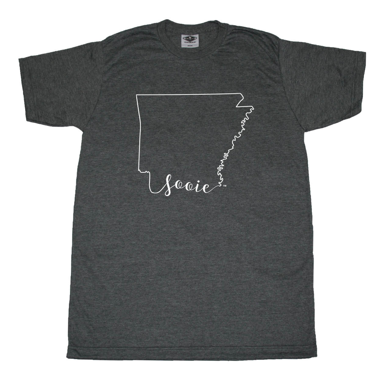 ARKANSAS TEE | CALLIGRAPHY OUTLINE | SOOIE — My State Threads