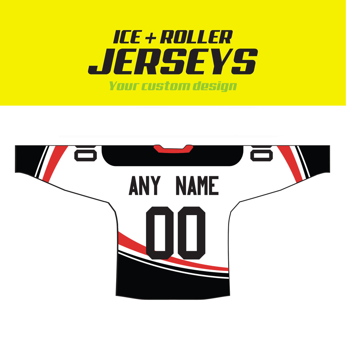 reversible ice hockey jersey