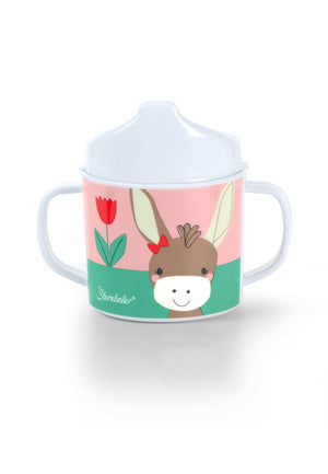 Henkeltasse Elefant ⭐️ Happy + Eddy+Hase Trinkaufsatz