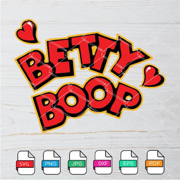 original betty boop logo