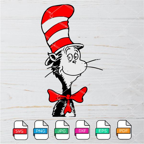 The Cat in the Hat SVG - Cat in The Hat SVG