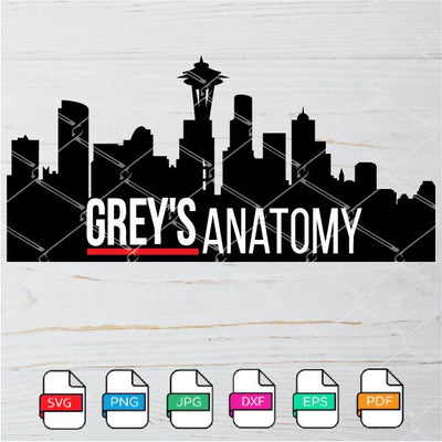 Grey's Anatomy SVG - Greys anatomy SVG