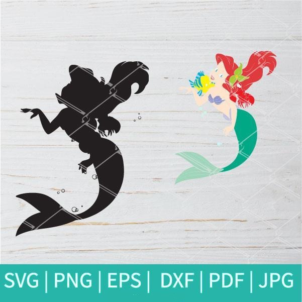 Free Free 74 Princess Ariel Svg SVG PNG EPS DXF File