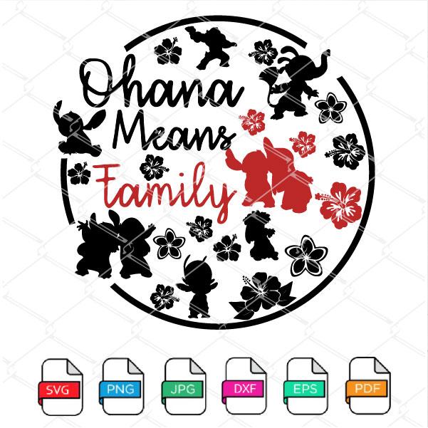 Free Free 236 Ohana Means Family Quote Svg SVG PNG EPS DXF File