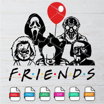 Download Horror Friends | Scary Friends SVG