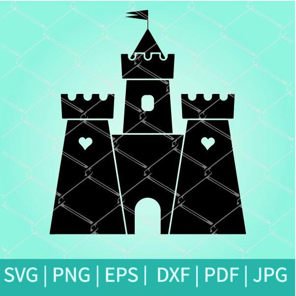 Free Free 345 Disney Castle Layered Svg SVG PNG EPS DXF File