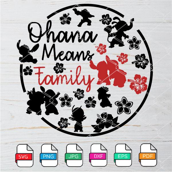 Download Ohana Means Family Svg Lilo And Stitch Svg