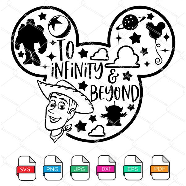 Download To Infinity And Beyond Svg