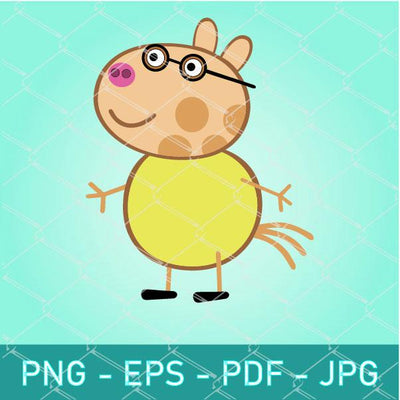 Download Peppa Pig Animals Clipart Bundle Peppa Pig Animals Vector Cartoon