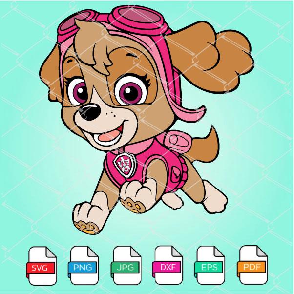 skye paw patrol svg free download