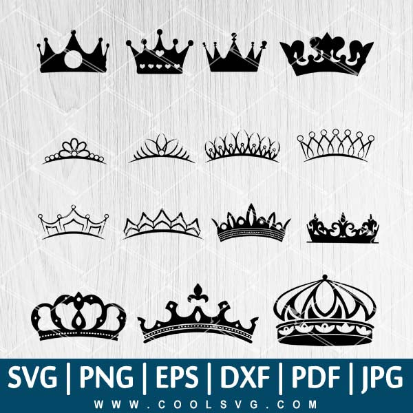 Crown Svg File Crown Vector Princess Crown Svg King Crown Svg