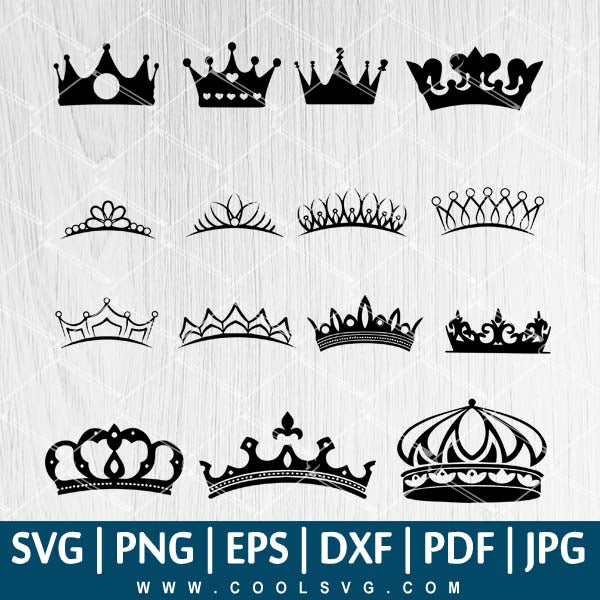 Free Free 279 Silhouette Simple Crown Svg SVG PNG EPS DXF File