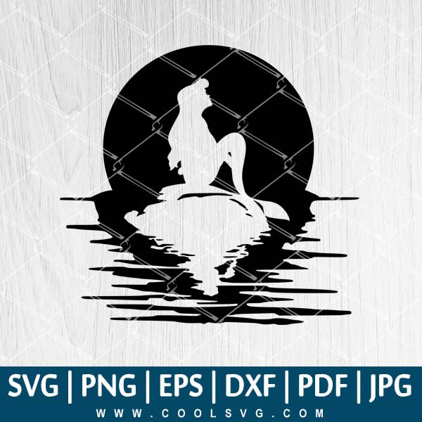 Free Free 334 Silhouette Little Mermaid Ariel Svg Free SVG PNG EPS DXF File