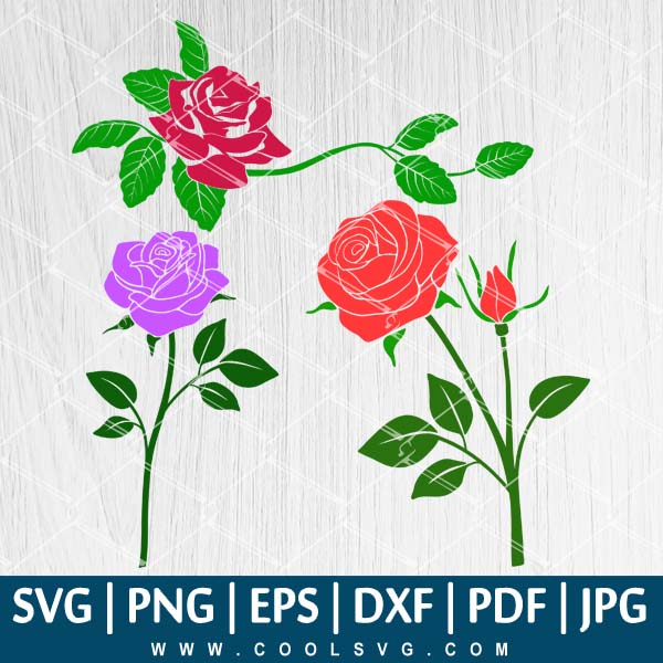 Download Rose Svg Cut File Roses Svg Flower Svg Rose Layered Svg Rolled