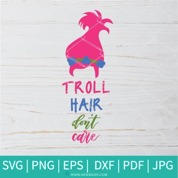 Download Troll Hair Don T Care Svg Troll Hair Svg