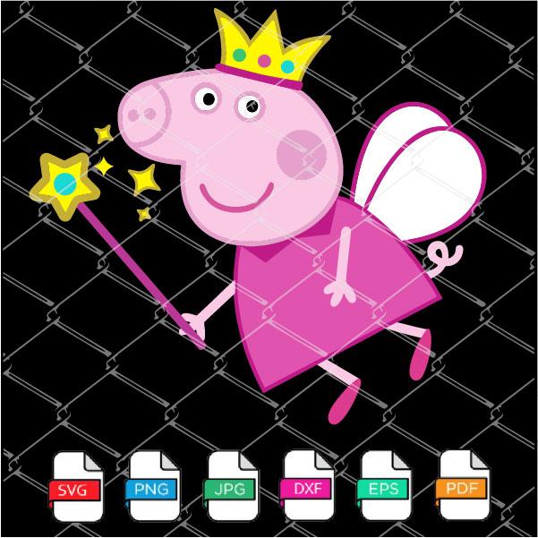 Free Free 237 Princess Peppa Pig Svg SVG PNG EPS DXF File