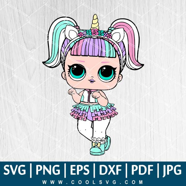 Free Free 321 Unicorn Lol Doll Svg SVG PNG EPS DXF File