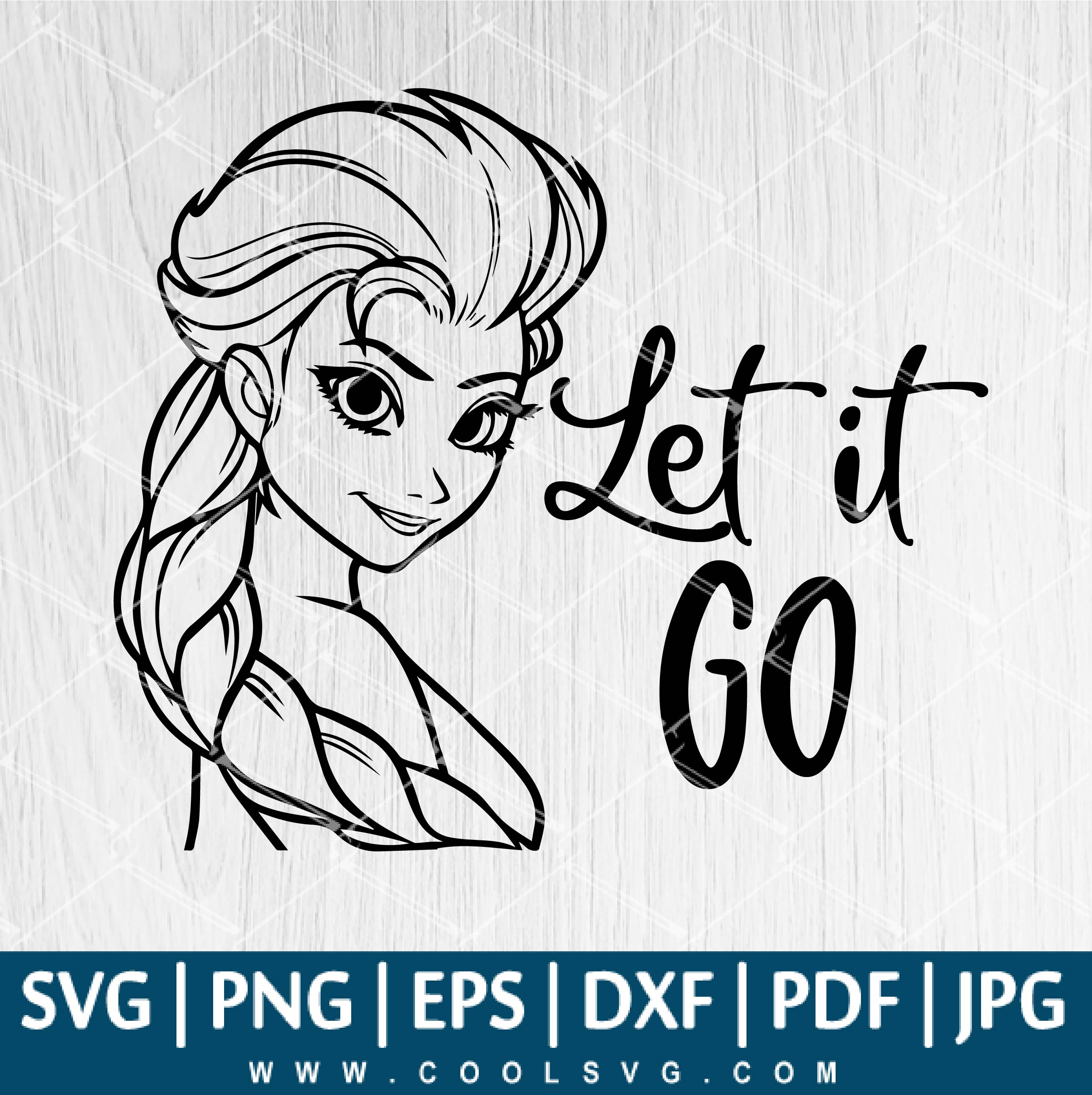 Download Let It Go Svg Princess Elsa Svg Disney Svg