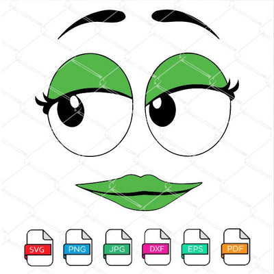 Download M And M Face Svg Bundle M Ms Face Png M And Ms Face Clipart