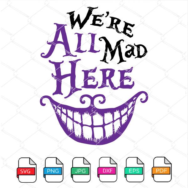 Download Cheshire Cat Svg Alice In Wonderland Svg