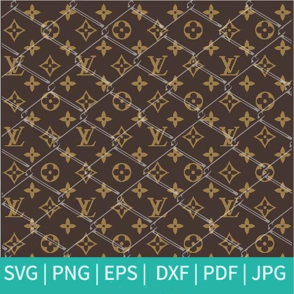 Free Free 339 Pattern Svg Cricut Transparent Louis Vuitton Svg SVG PNG EPS DXF File