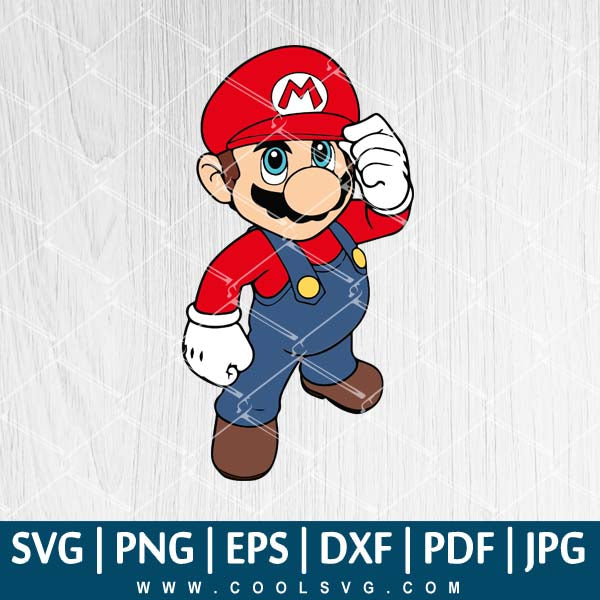 Download Super Mario Svg Mario Svg Cut Files Mario Png Super Mario Vector