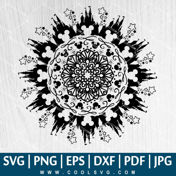 Free Free Mandala Mickey Svg 472 SVG PNG EPS DXF File