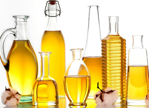 Fats & Oils in glass beakers