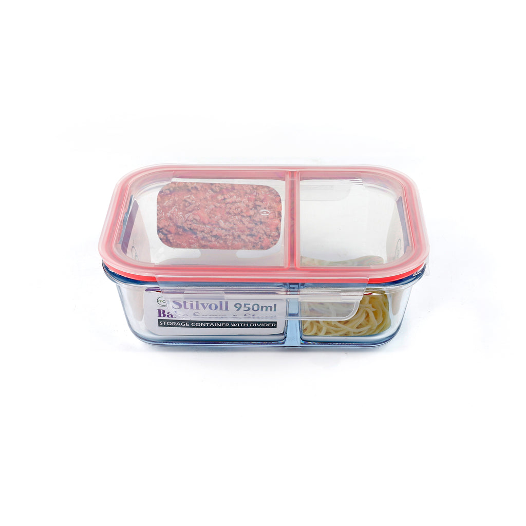 950ML STORAGE CONTAINER WITH DIVIDER