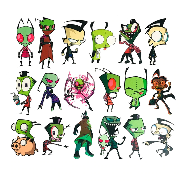 Invader Zim Stickers – arothy