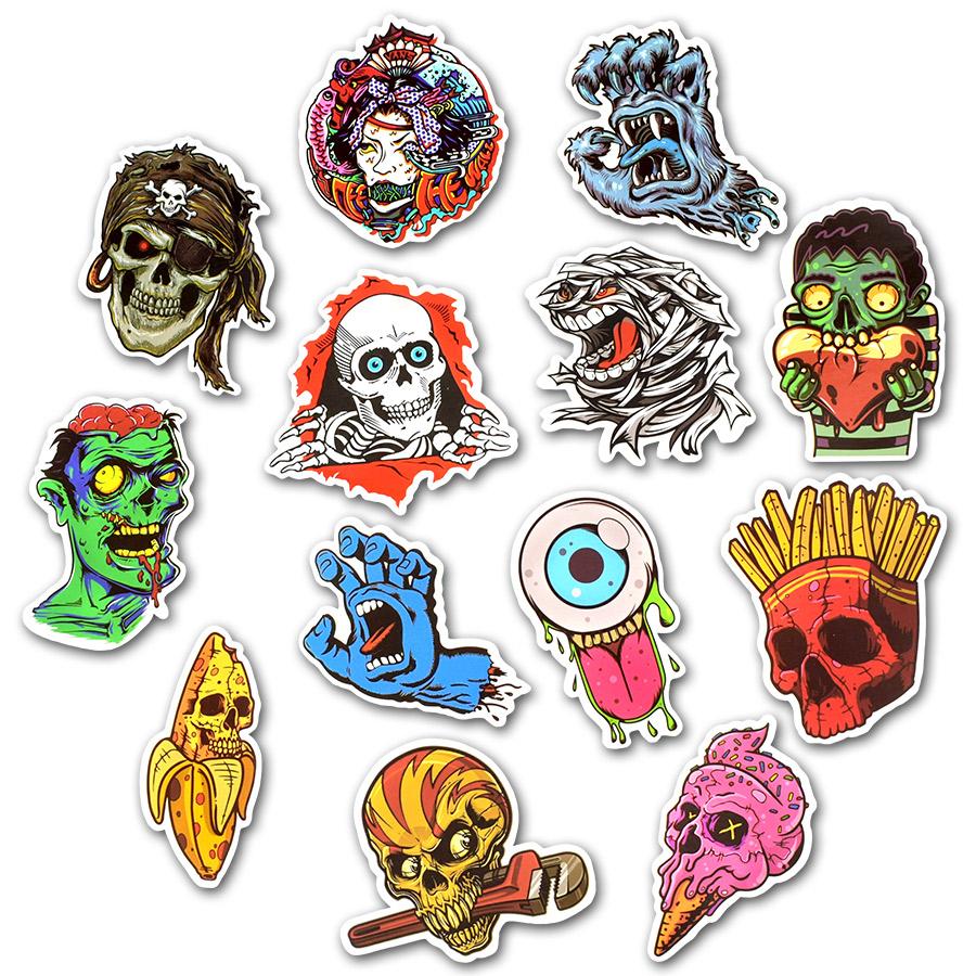 Skull Terror Stickers – arothy