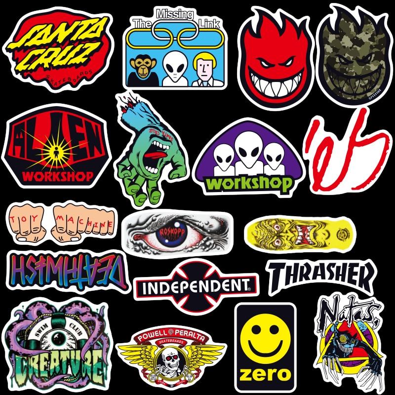 Skateboard Fashion Stickers – arothy