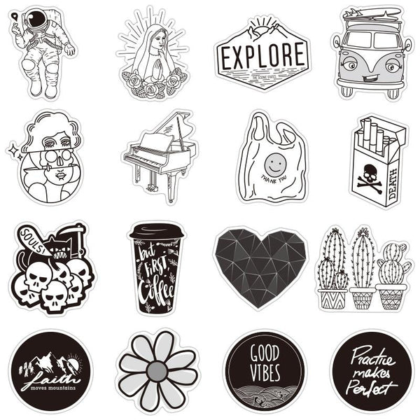 Black and White VSCO Stickers – arothy