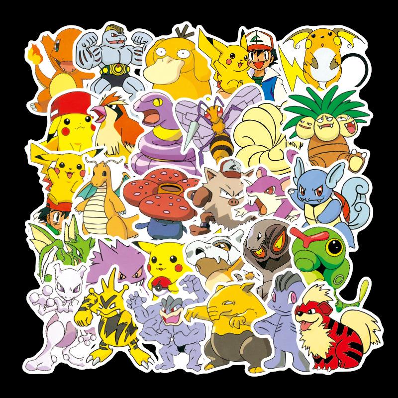 Pokemon Pikachu Stickers – arothy