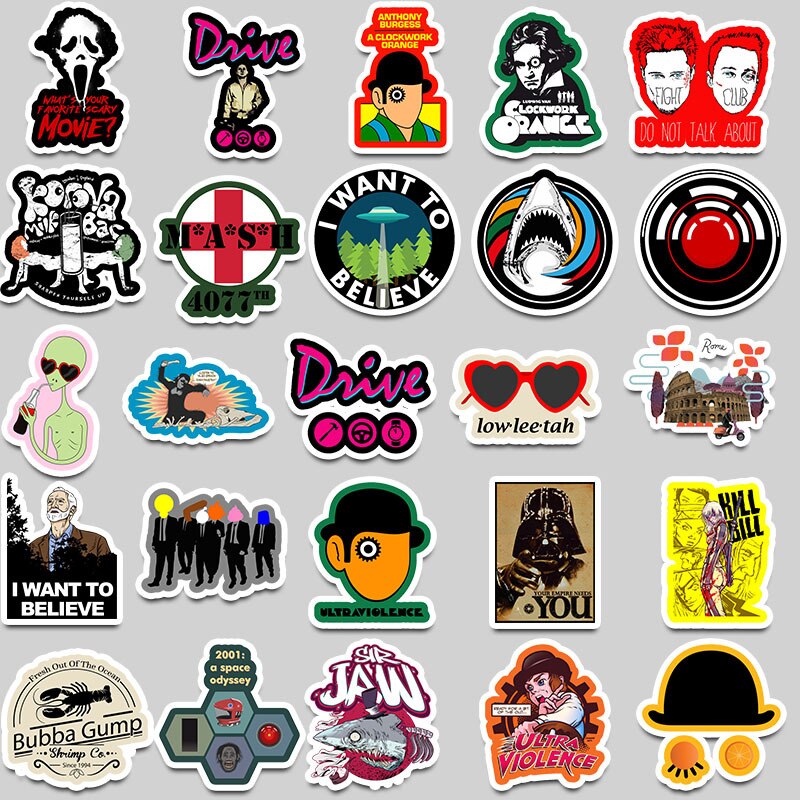Classic Movie Film Collection Stickers – arothy