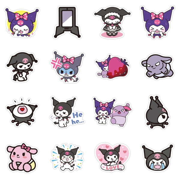 Kuromi Cute Anime Stickers – arothy