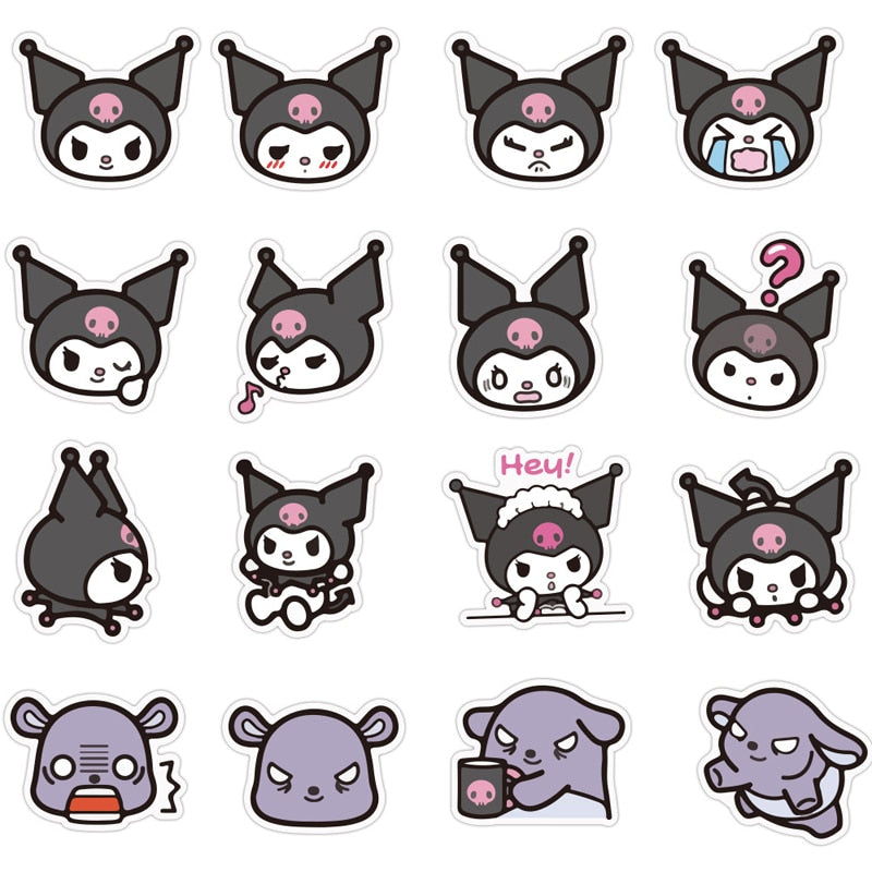 Kuromi Cute Anime Stickers – Arothy