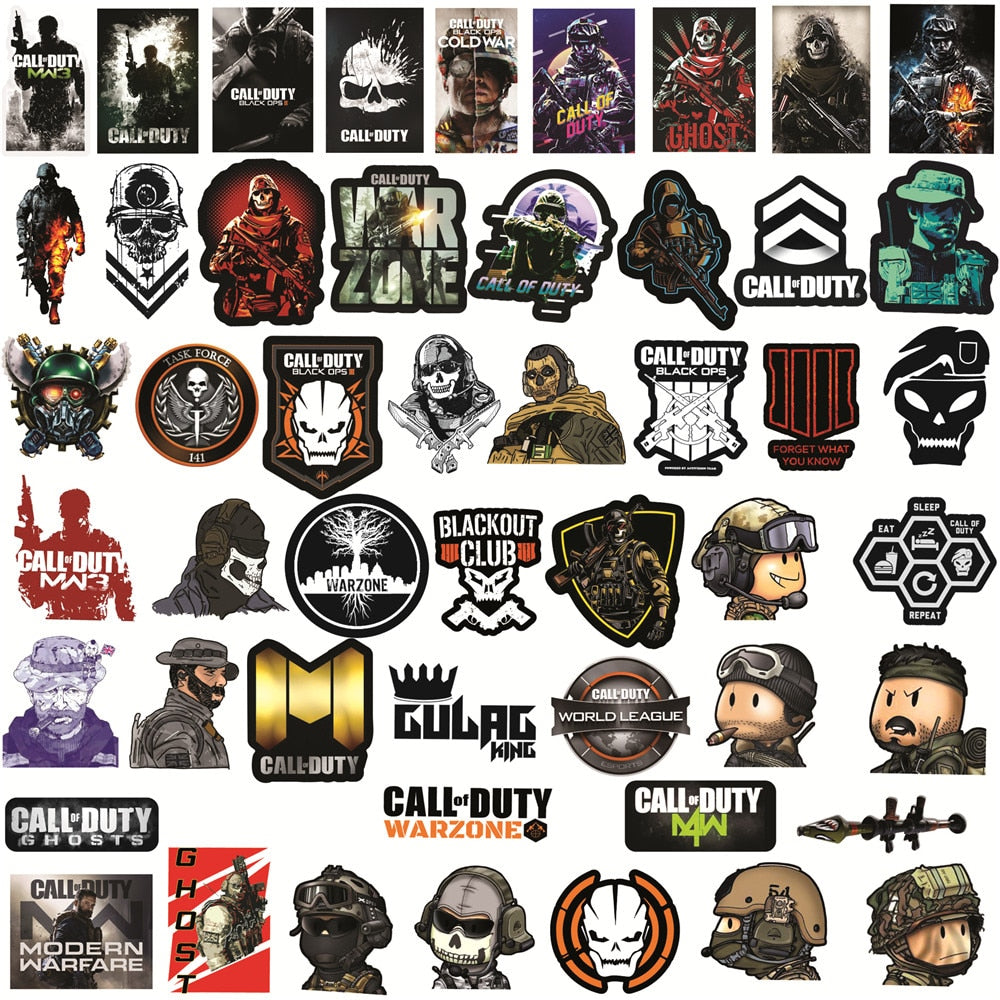 Call of Duty Game Stickers – arothy