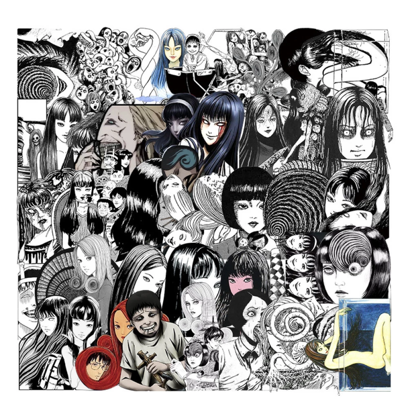 Uzumaki Junji Ito Tomie Stickers – arothy