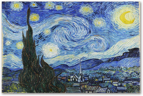 schilderopnummer Sterrennacht Vincent van Gogh
