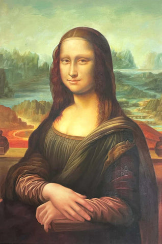 schilder op nummer Mona Lisa Leonardo da Vinci