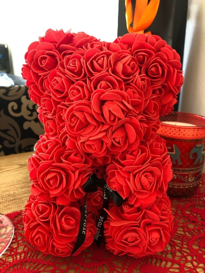 rose bear gift