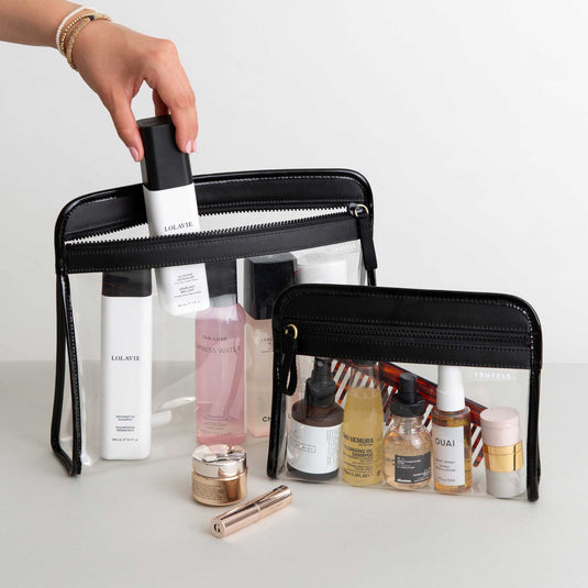 Clear Travel Bags and Organizers for Beauty and Lifestyle | Truffle