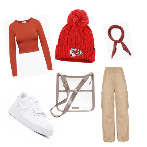 Cute football outfit idea