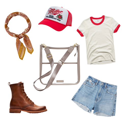 country concert outfit styled by truffle