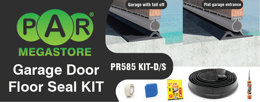 Garage door seal kit