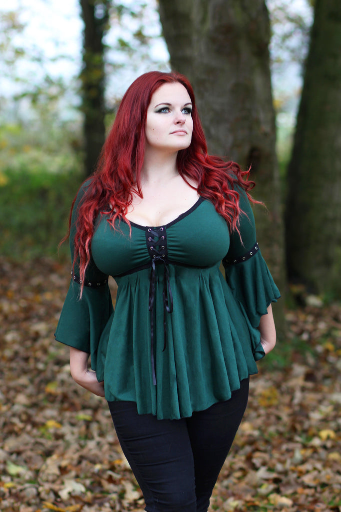 Ophelia Top in Envy