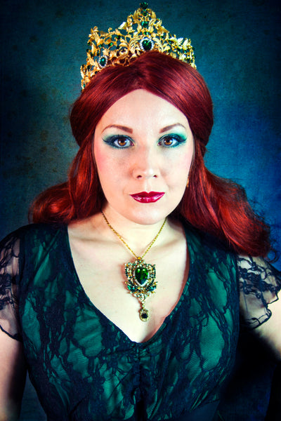 Meli Hoppe, Victorian, Gothic, Boho, Celtic, Steampunk, Romantic, Jade, Forest, Kelly, Hunter, St. Patrick's Day