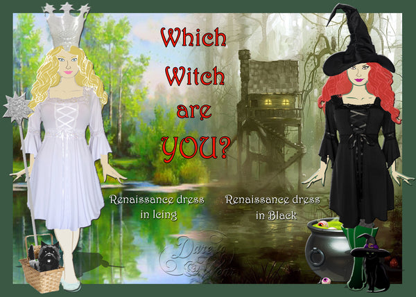 Dare to Wear Fairy Godmother Costume Good Witch Bad Witch Image