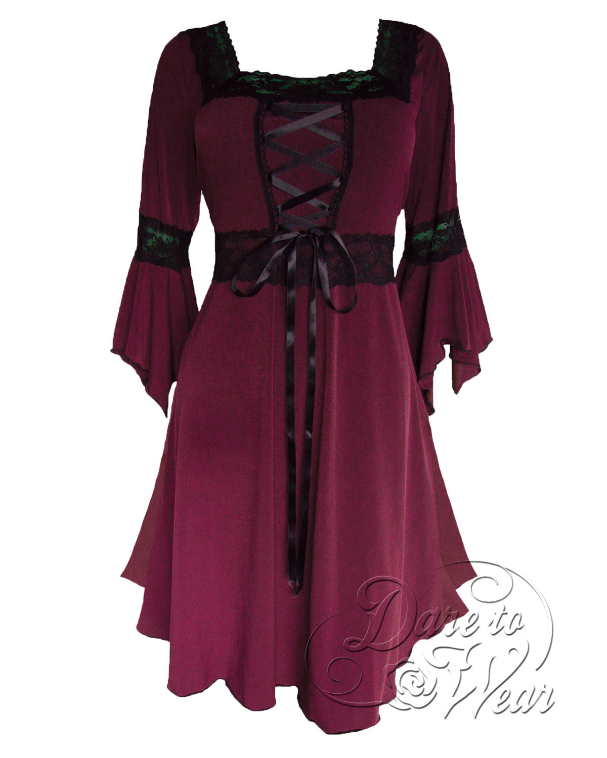 Medieval Renaissance Corset Dress For Women, Victorian Gothic Pirat